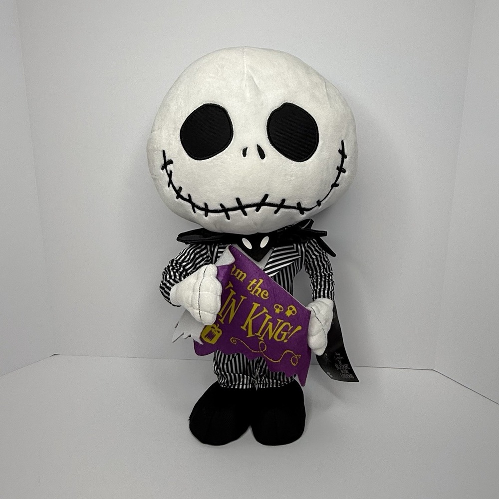 Disney Gemmy Nightmare Before Christmas Jack Skellington 18" Halloween Greeter